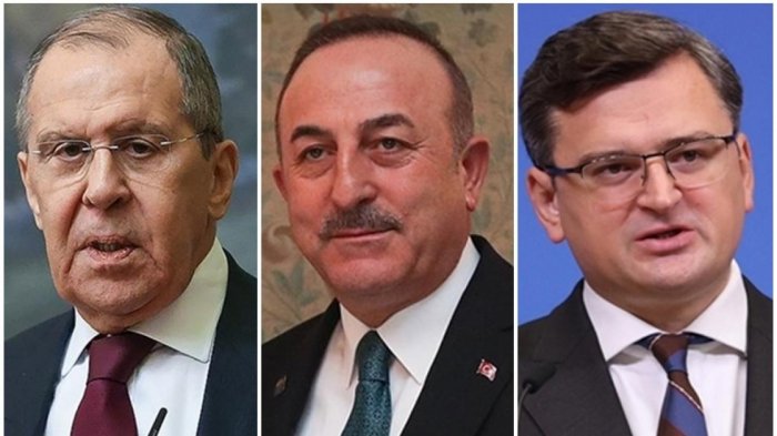    Türkiyə, Ukrayna və Rusiya XİN başçıları Antalyada görüşəcək   