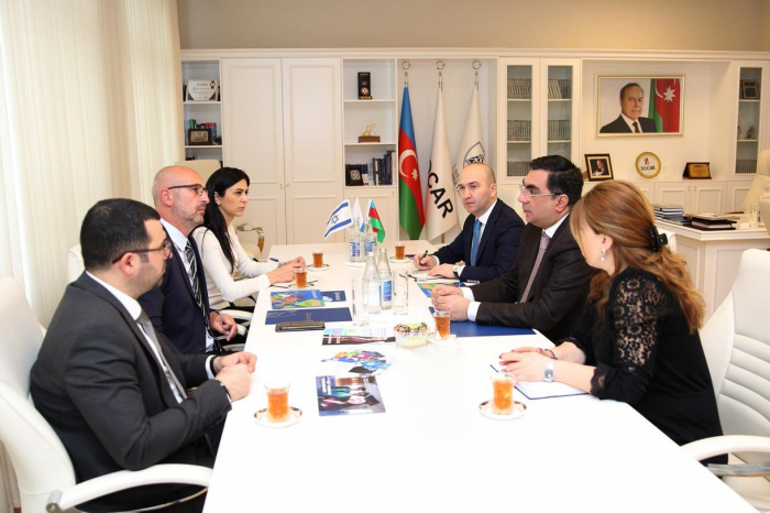 President of Israel-Azerbaijan Chamber of Commerce and Industry visits BHOS