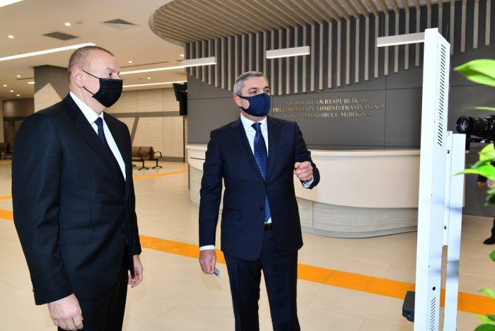  President Ilham Aliyev attended inauguration of Citizens Reception Center of Presidential Administration 