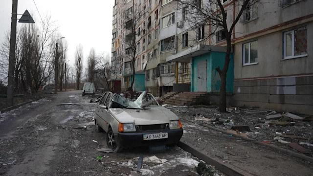   Russian bombardment turns frontline Kharkiv district into ghost town -   NO COMMENT    