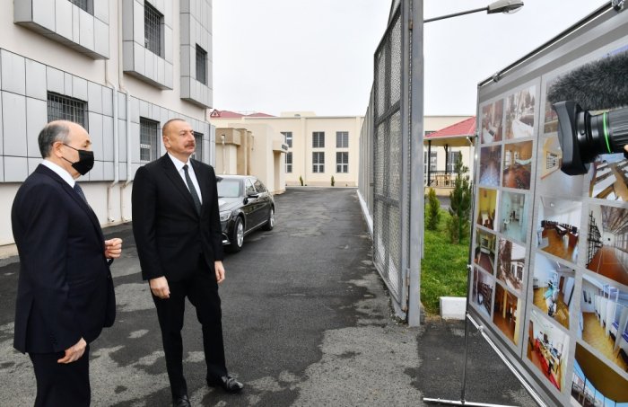    Prezident açılışa qatıldı   