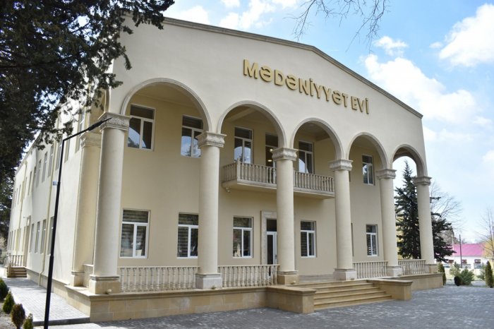 Von der Heydar Aliyev Stiftung errichtetes Kulturhaus im Bezirk Gakh eingeweiht