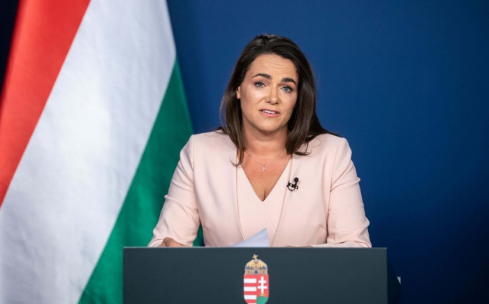    Macarıstanda ilk dəfə qadın prezident seçildi     
