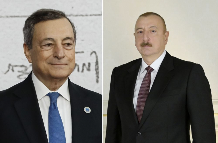  Azerbaijani President, Italian PM hold phone talk 