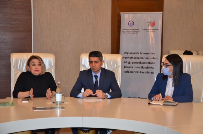 Bölgələrdə talassemiya ilə bağlı maarifləndirmə tədbirləri keçirilir