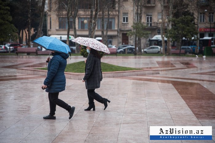    Sabah yağıntılı hava olacaq     
