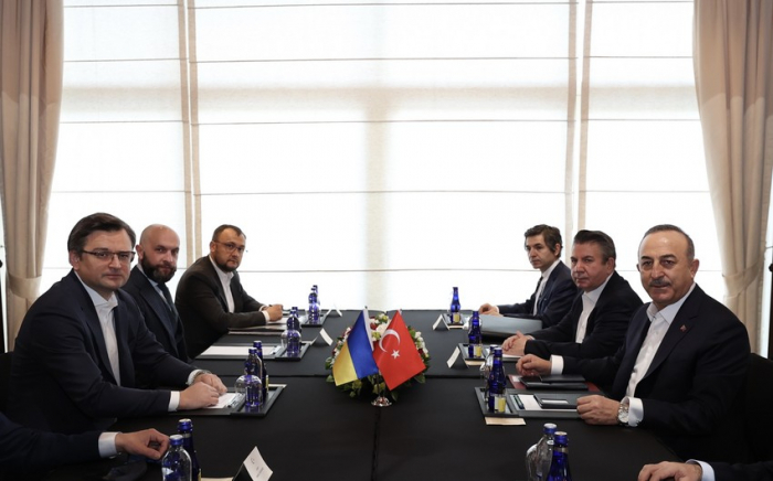    Türkiyə və Ukrayna XİN başçıları görüşdü   
