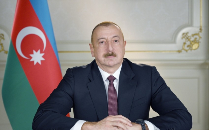   Ilham Aliyev drückte Xi Jinping sein Beileid aus  