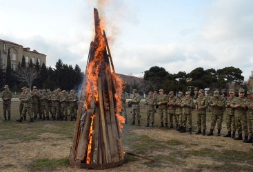 Azerbaijan Army holds series of events on Novruz holiday