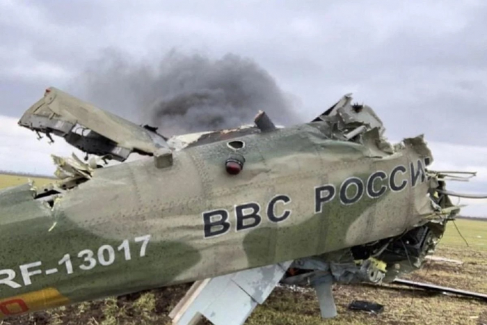 Rusiya daha 4 helikopterini və 1 döyüş təyyarəsini itirdi