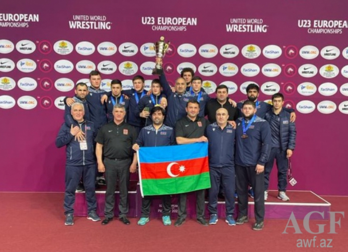 El equipo de lucha libre de Azerbaiyán se proclama campeón de Europa