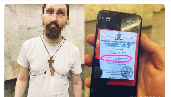          Kiyevdə diversant "rahib" saxlanılıb -    FOTOLAR      