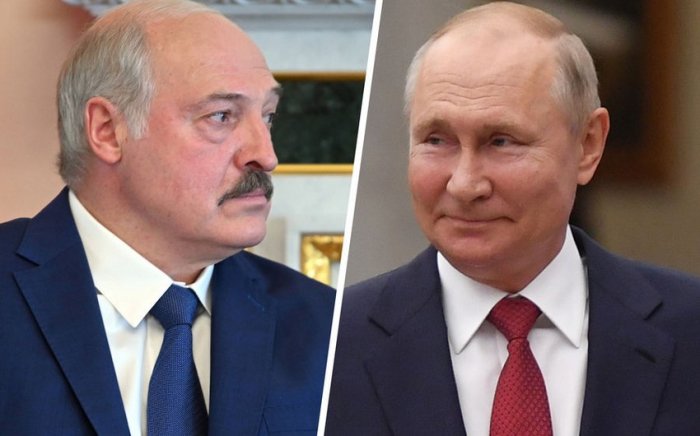 Lukaşenko Putinlə Ukraynanı müzakirə edib
