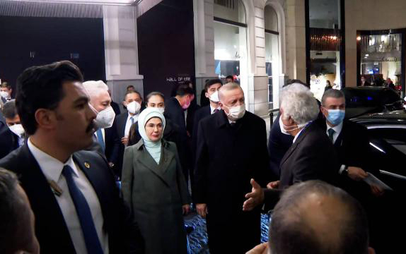 Ərdoğan Brüsseldə sevgi ilə qarşılandı