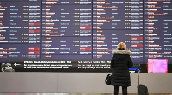 Moskva aeroportlarında    190-dan çox reys    ləğv edilib
