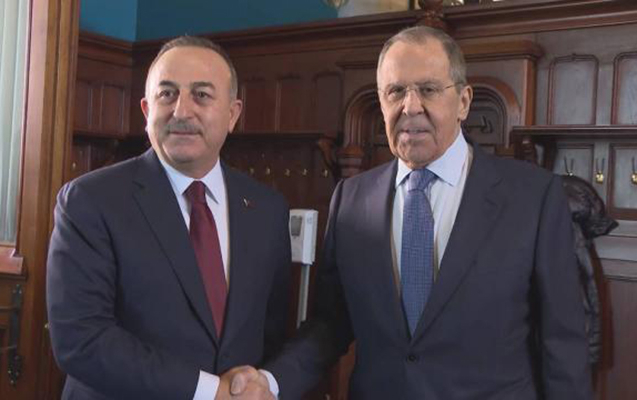    Çavuşoğlu ilə Lavrovun görüşü başlayıb.   