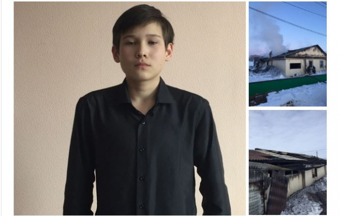    2 yaşlı adamı yanğından xilas edən qəhrəman uşaq   