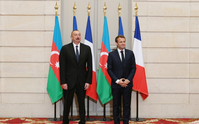  Le président français Emmanuel Macron a envoyé une lettre à Ilham Aliyev