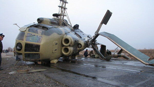 Rusiyada helikopter qəzası olub