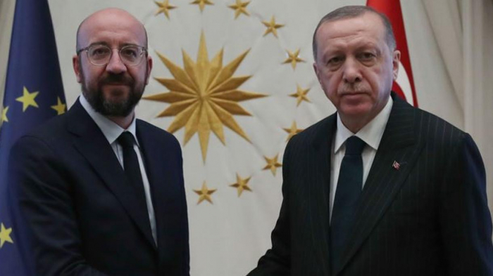  Ərdoğan və Şarl Mişel Ukraynanı müzakirə ediblər 