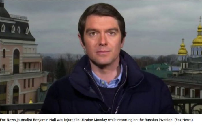    Fox News:    "Ukraynada yaralanan jurnalist müalicə olunur"