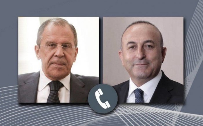 Rusiya və Türkiyə XİN başçıları telefonla danışıblar 