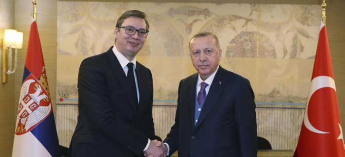   Ərdoğan və Vuçiç Ukraynanı müzakirə etdilər 