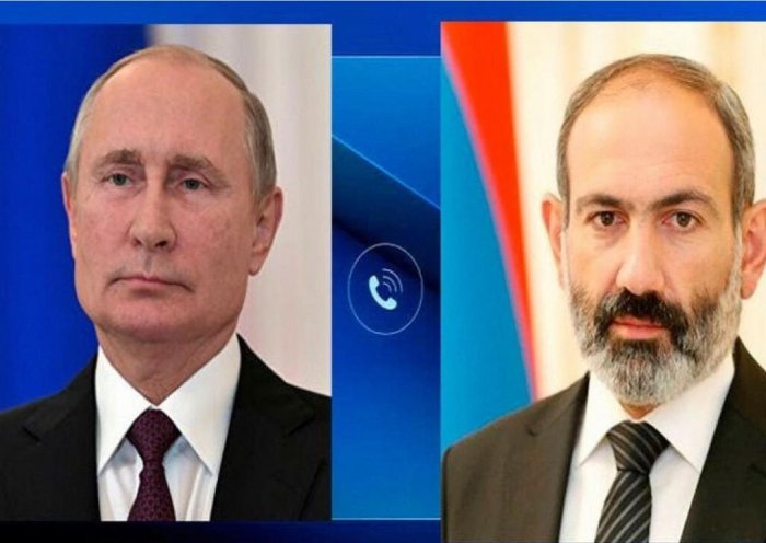    Putin və Paşinyan arasında telefon danışığı olub   