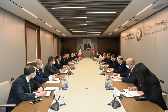   First Azerbaijan-Italy Strategic Dialogue meeting kicks off   