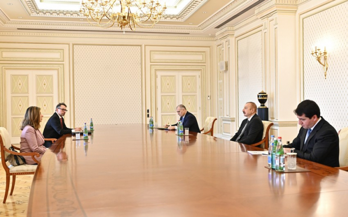 Azerbaijani President receives Director-General of the International Commission on Missing Persons