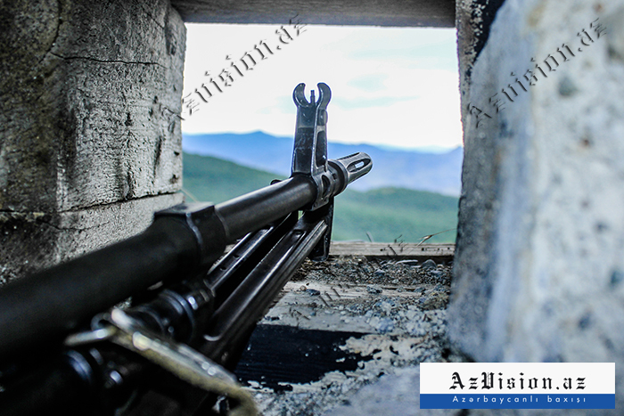  Armenian armed forces fire at positions of Azerbaijani army in Tovuz direction 