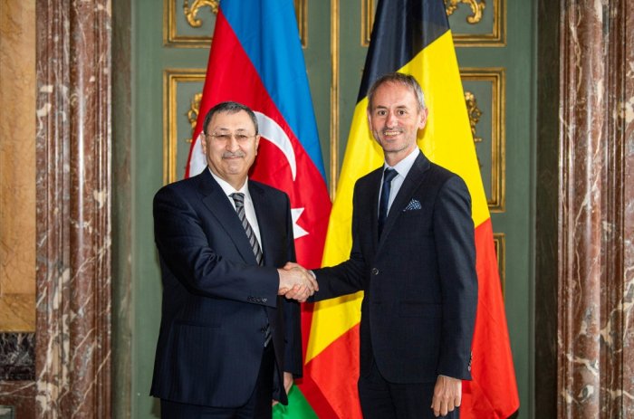 Belçika ilə siyasi məsləhətləşmələr keçirilib