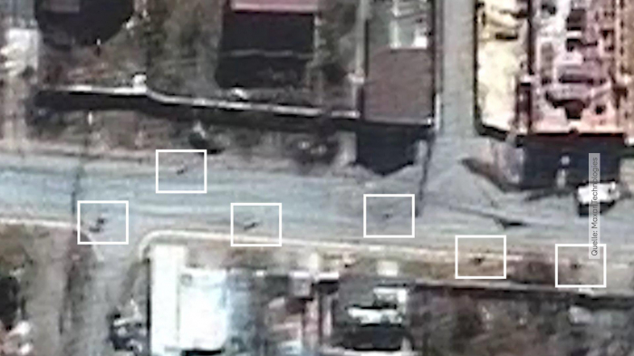 Satellitenbilder zeigen: Leichen lagen seit Wochen in Butscha