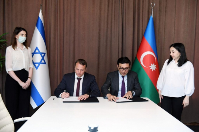   Aserbaidschan und Israel unterzeichnen eine gemeinsame Erklärung zur Zusammenarbeit im Sportbereich  
