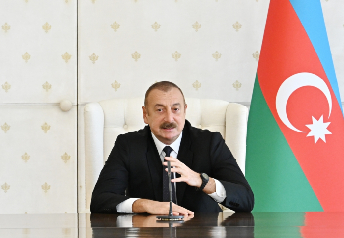   Development of sports and sporting achievements also strengthen the sense of patriotism in society - Ilham Aliyev  