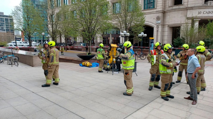 Evacuaron a 900 personas por un “incidente químico” en Londres