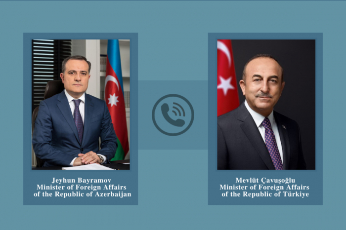  Azerbaijani and Turkish FMs hold telephone conversation 