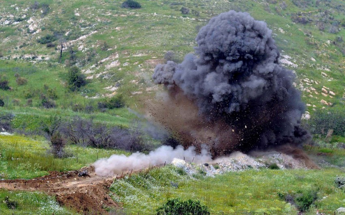   Azerbaijani civilian heavily injured as a result of a mine explosion  