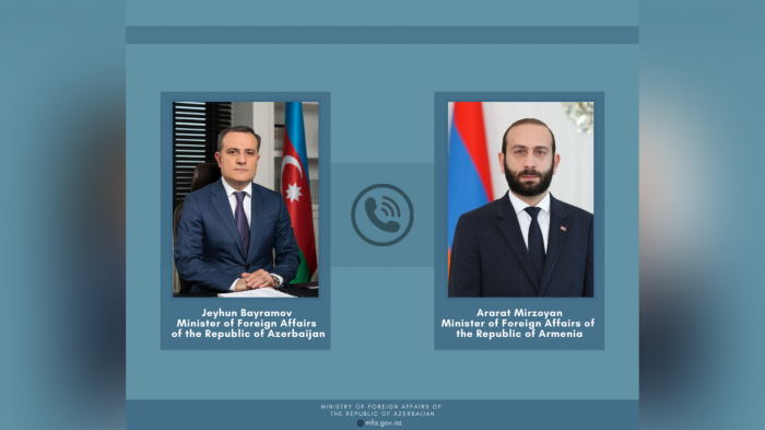 Azerbaijani FM holds phone talks with Armenian counterpart