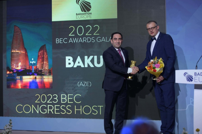 Baku ist Gastgeber des Badminton Europe Congress 2023