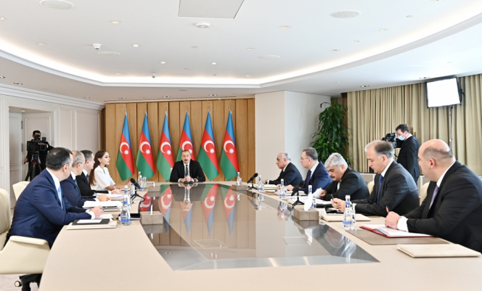  President Ilham Aliyev chairs meeting on results of first quarter of 2022 - UPDATED