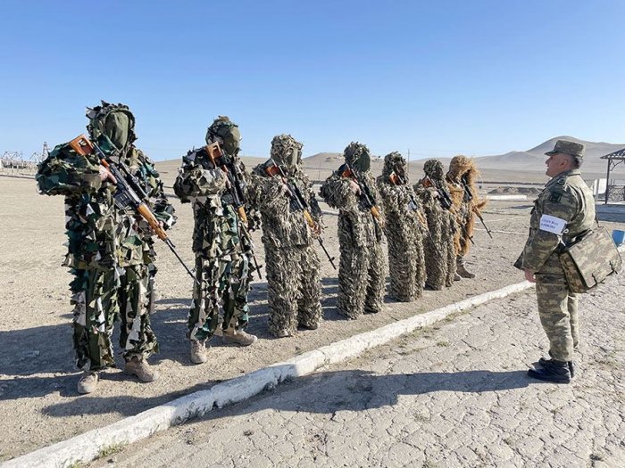 Azerbaijan Army holds competition for title of 