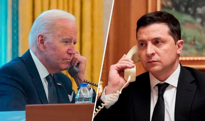   Biden, Zelensky hold phone talks   