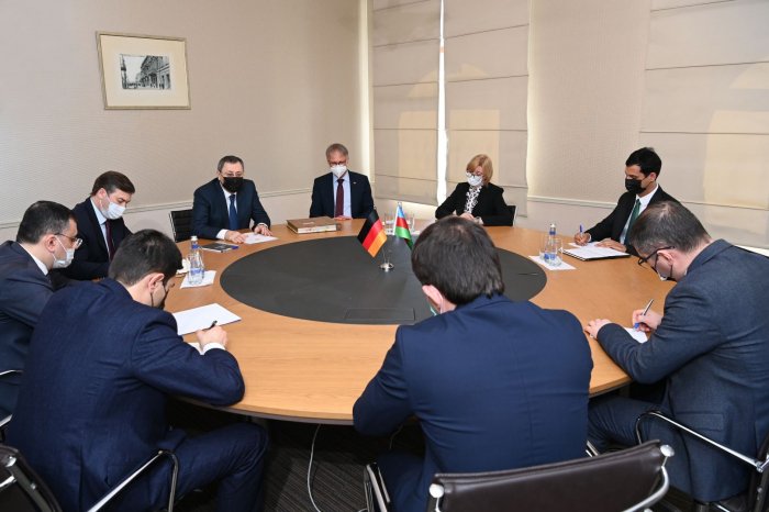 Azerbaijani deputy foreign minister meets with German ambassador