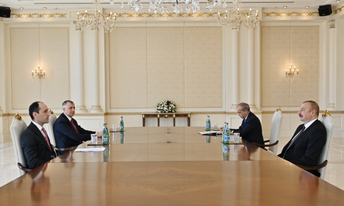  President Ilham Aliyev receives Georgia’s Minister of Economy and Sustainable Development   