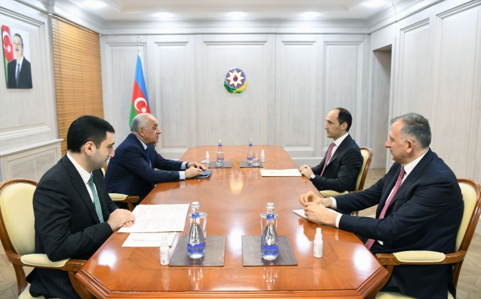   Aserbaidschans Premierminister trifft den georgischen Wirtschaftsminister  