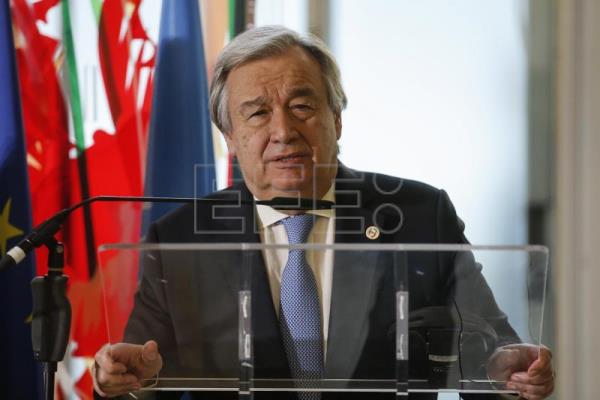 António Guterres "profundamente preocupado" por la violencia en Jerusalén