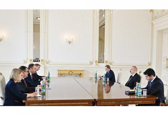 President Ilham Aliyev receives EU Special Representative for South Caucasus