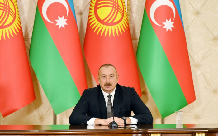   Azerbaijani President thanks Kyrgyzstan for its support of initiative on Shusha city  