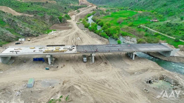  Azerbaijan: Construction of new highway bypassing Lachin continues 